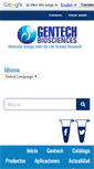 Mobile Screenshot of gentechbio.com